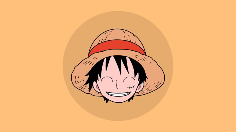 Mange Review - Der Protagonist der Manga Serie One Piece. Zu sehen ist ein lächelnder Luffy mit seinem ikonischen Strohut.